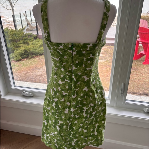 Jones New York Signature Green Floral Mini Dress 💚 - Picture 4 of 5